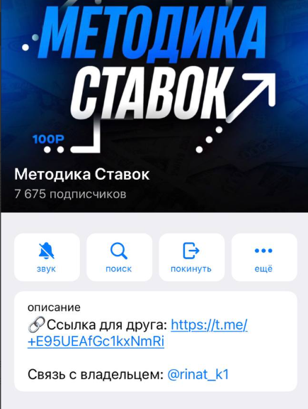 Методика Ставок