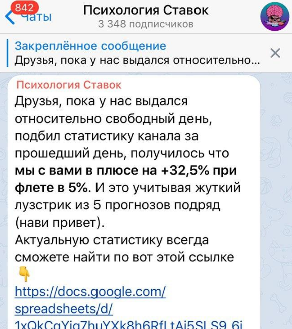 Психология Ставок