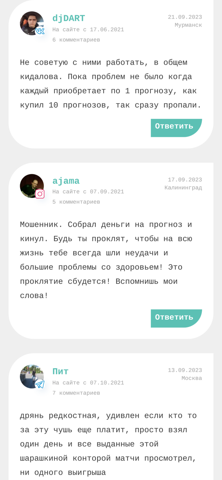 Proanalizbet.ru отзывы игроков