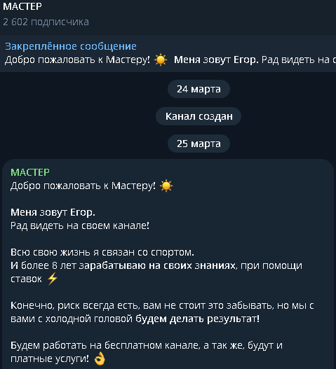 Мастер проект