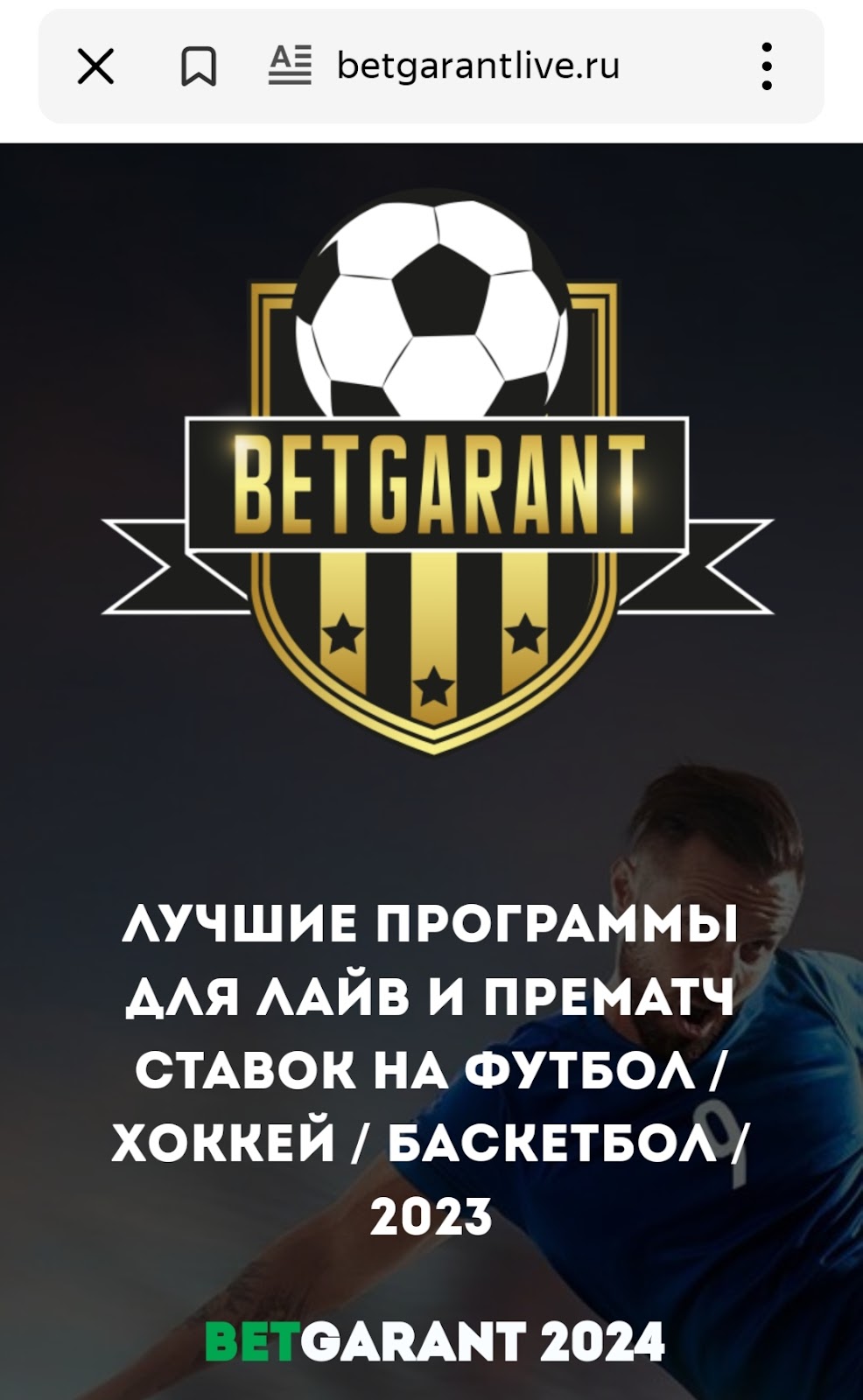 betgarant отзывы