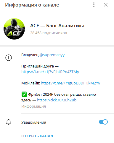 ace блог аналитика отзывы