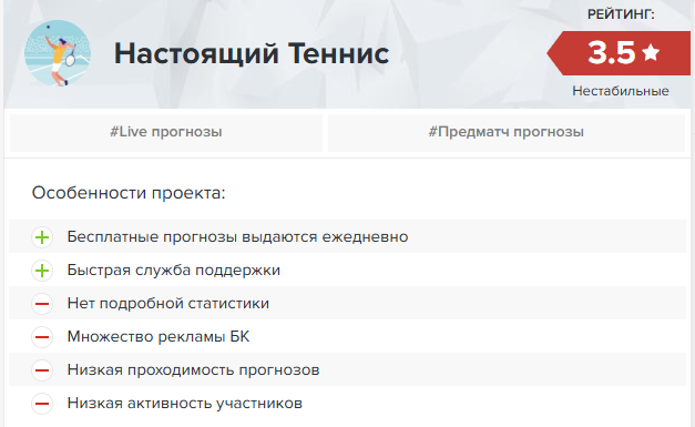 Настоящий Теннис