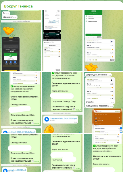 Отчет о выигранном экспрессе