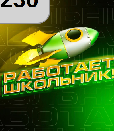 Работает Школьник