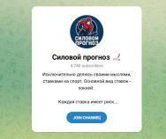 Канал Telegram Силовой Прогноз – Отзывы о Евгении (evg_nhl)