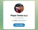 Канал Telegram Player Tennis – Отзывы о Play_admiin