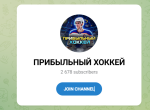 Канал Telegram Прибыльный Хоккей – Отзывы об Александре @iron_bet5